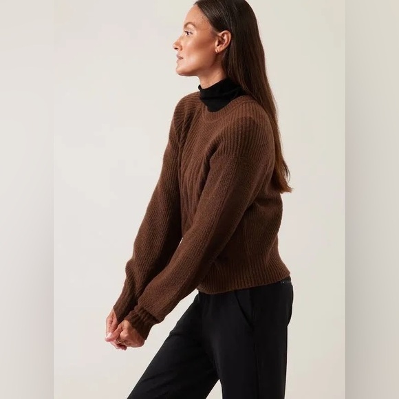 ATHLETA LAYOVER CREW SWEATER - Picture 6 of 15